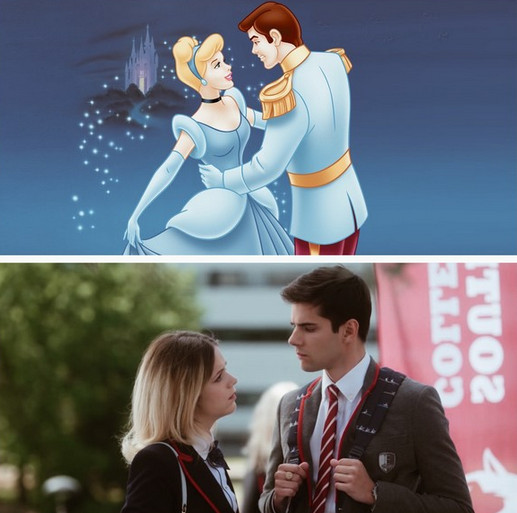 парочки из Элиты как парочки Disney
